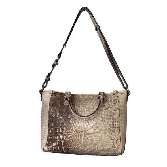 Brahmin
Eclipse Mini Arno Satchel/ Shoulder/ Leather Cross Body Bag - Picture 3 of 12